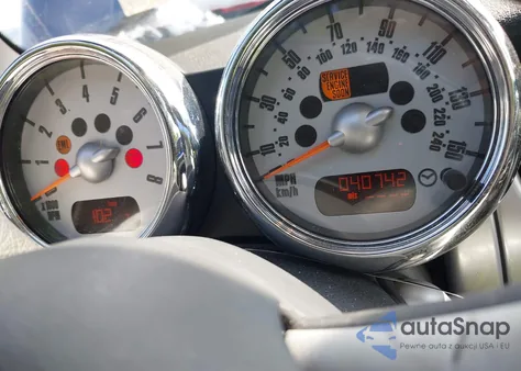 2006 Mini Cooper z USA, uszkodzony, nr VIN WMWRF33526TF63752